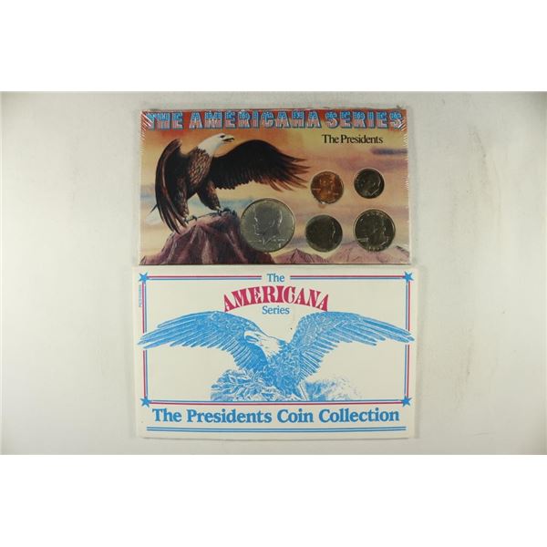 THE AMERICANA SERIES "THE PRESIDENTS" CONTAINS: