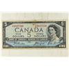 Image 1 : 1954 CANADA $5 BILL (DEVILS HEAD)
