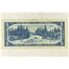 Image 2 : 1954 CANADA $5 BILL (DEVILS HEAD)