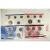 Image 1 : 1999 US MINT SET (UNC) P/D (WITH ENVELOPE)