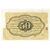 Image 2 : 1862 US 50 CENT POSTAGE CURRENCY