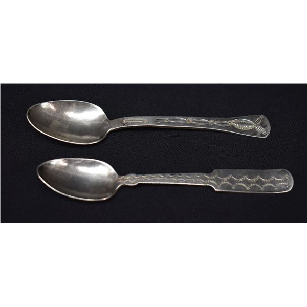 NAVAJO INDIAN SILVER SPOONS
