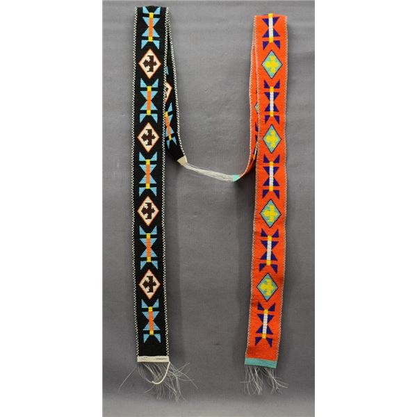 PLAINS INDIAN LOOM BEADED SASH