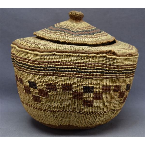 SHASTA INDIAN BASKET