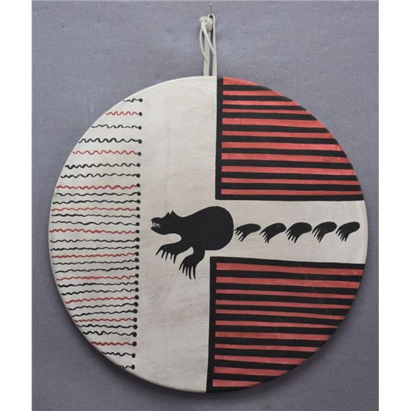 CHEROKEE INDIAN SHIELD (SILVER STAFF)