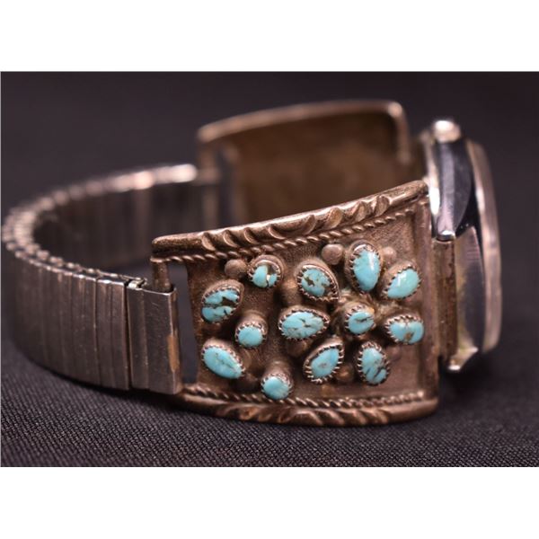 ZUNI INDIAN WATCH BRACELET