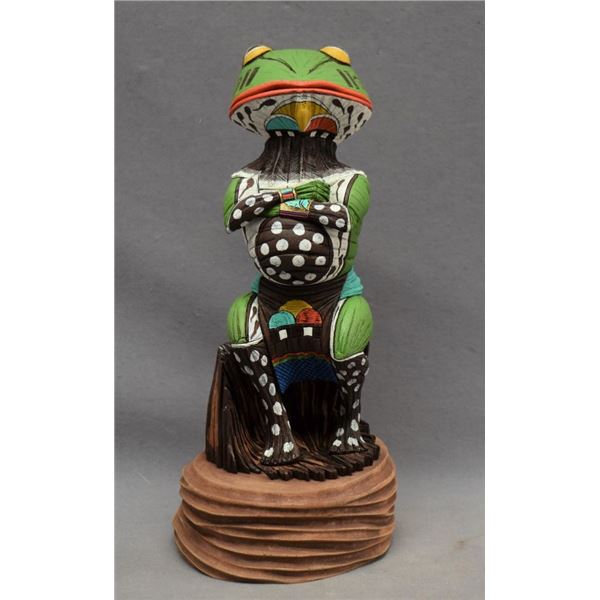 HOPI INDIAN FROG CARVING