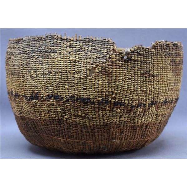 KARUK INDIAN BASKETRY BOWL