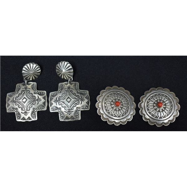 NAVAJO INDIAN EARRINGS