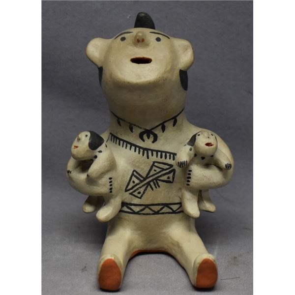 COCHITI INDIAN POTTERY STORY TELLER