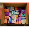 Image 1 : BOX LOT OF FEMININE HYGIENE PRODUCTS