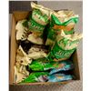 Image 1 : BOX LOT OF BRAND NAME CHIPS