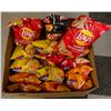 Image 1 : BOX LOT OF POTATO CHIPS