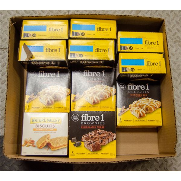FLAT LOT OF FIBRE 1 SNACK BARS