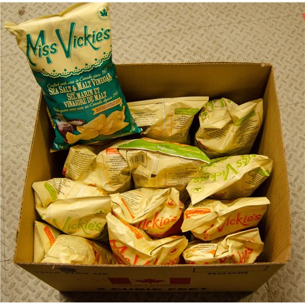 FLAT LOT OF POTATO CHIPS