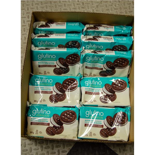 FLAT LOT OF GLUTINO GLUTEN FREE COOKIES