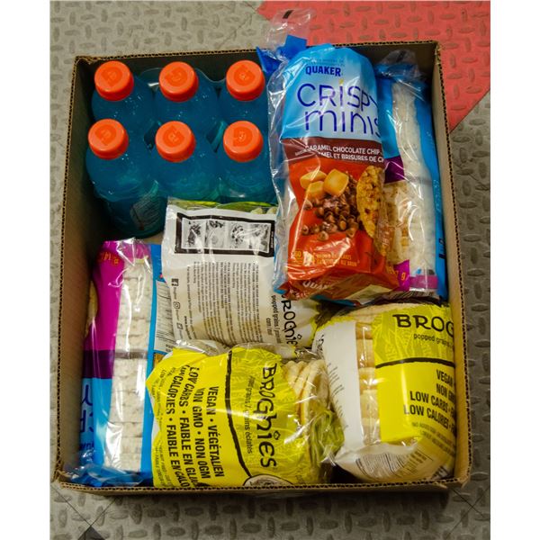 RICE CAKES AND GATORADE LOT