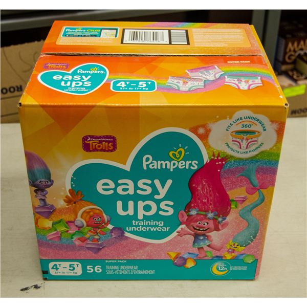 PAMPERS EASY UPS TRAINING UNDERWEAR TROLLS THEME