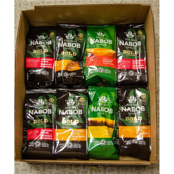 FLAT LOT OF BRAND NAME COFFEE PRODUCTS