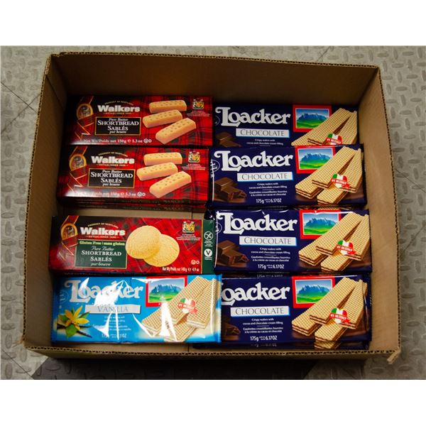 FLAT LOT OF SHORTBREAD AND WAFER PRODUCTS