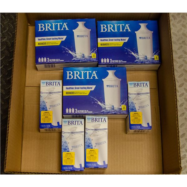 LOT OF BRITA  REPLACEMENT FILTERS