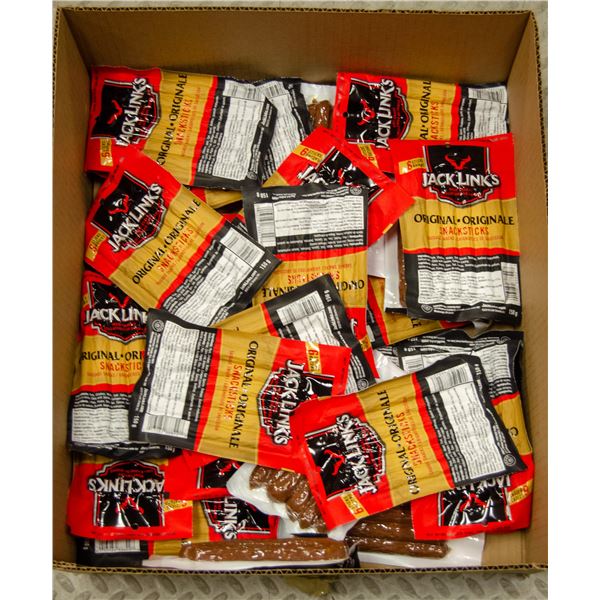 BOX OF JACK LINKS ORIGINAL SNACK STICKS