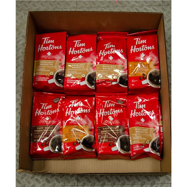 FLAT LOT OF BRAND NAME COFFEE