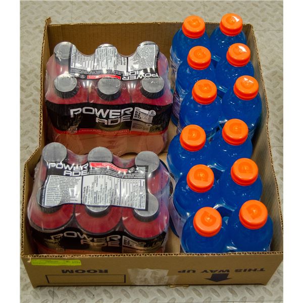 FLAT LOT OF POWERADE AND GATORADE