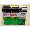 Image 1 : 3 BOXES OF ASSORTED ROBITUSSIN COUGH MEDICINE