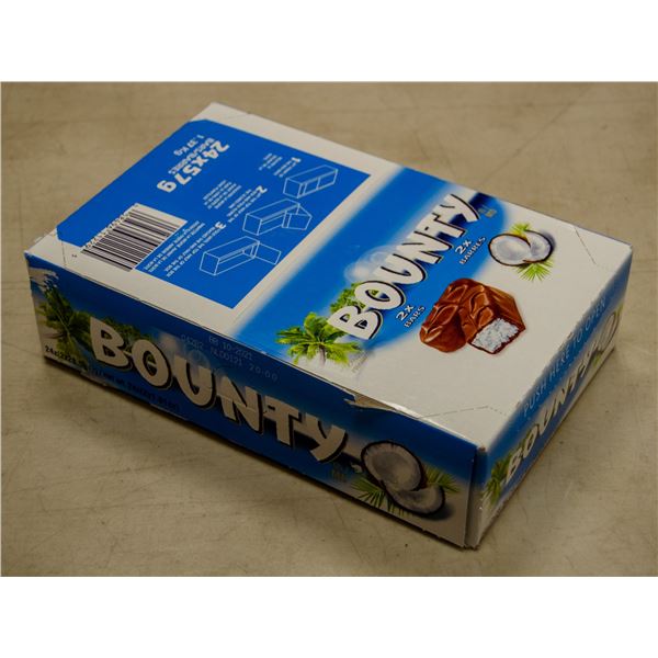 CASE OF 24 BOUNTY CHOCOLATE BARS 57G PER BAR
