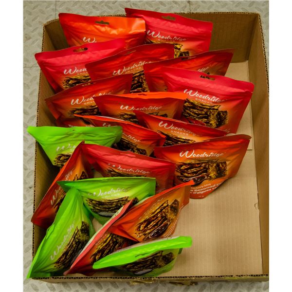 FLAT LOT OF WOODBRIDGE SNACKS