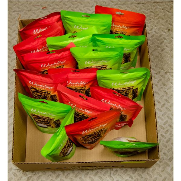 FLAT LOT OF WOODBRIDGE SNACKS