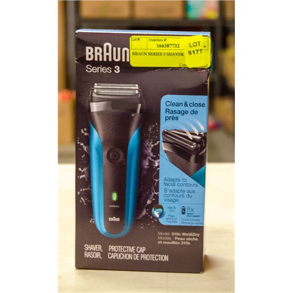 BRAUN SERIES 3 SHAVER