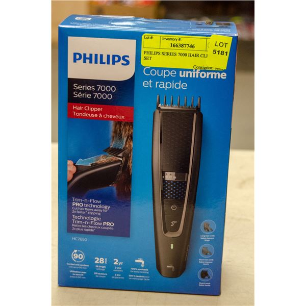 PHILIPS SERIES 7000 HAIR CLIPPER SET