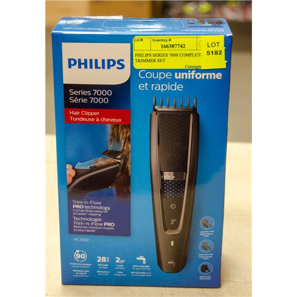 PHILIPS SERIES 7000 COMPLETE TRIMMER SET