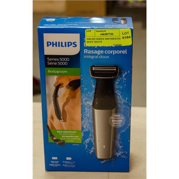 PHILIPS SERIES 5000 SMOOTH FULL BODY SHAVE
