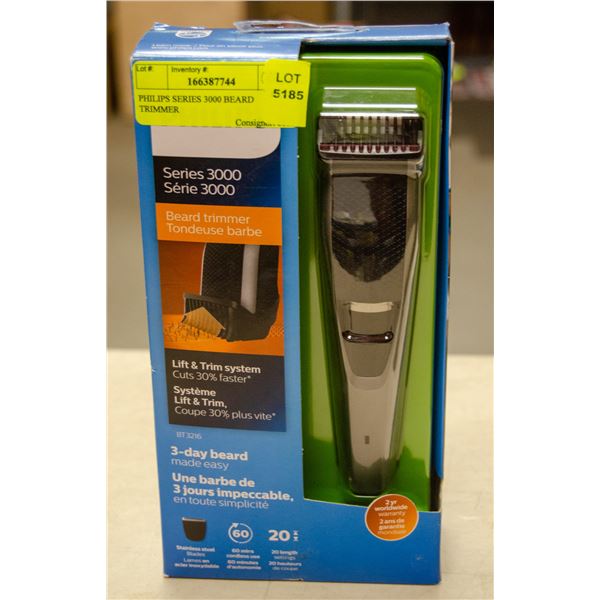 PHILIPS SERIES 3000 BEARD TRIMMER