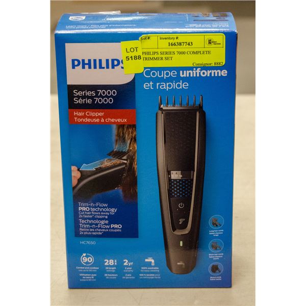 PHILIPS SERIES 7000 COMPLETE TRIMMER SET