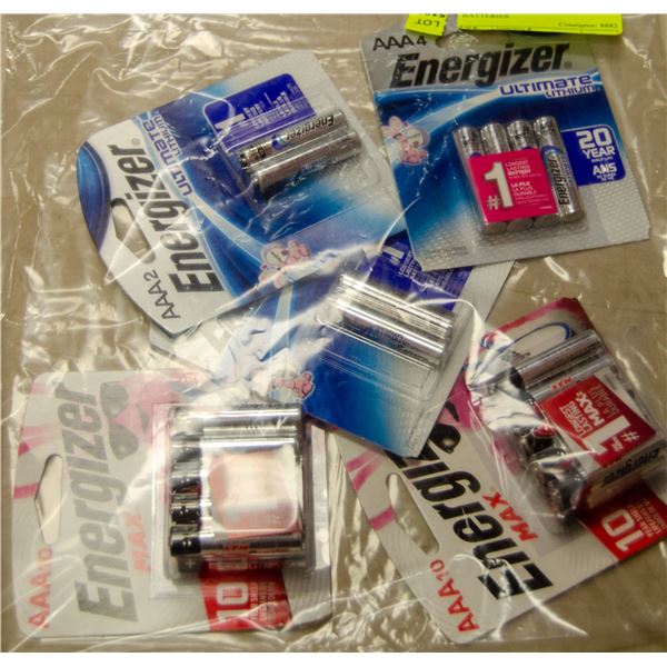 LOT OF 28 ENERGIZER AAA BATTERIES