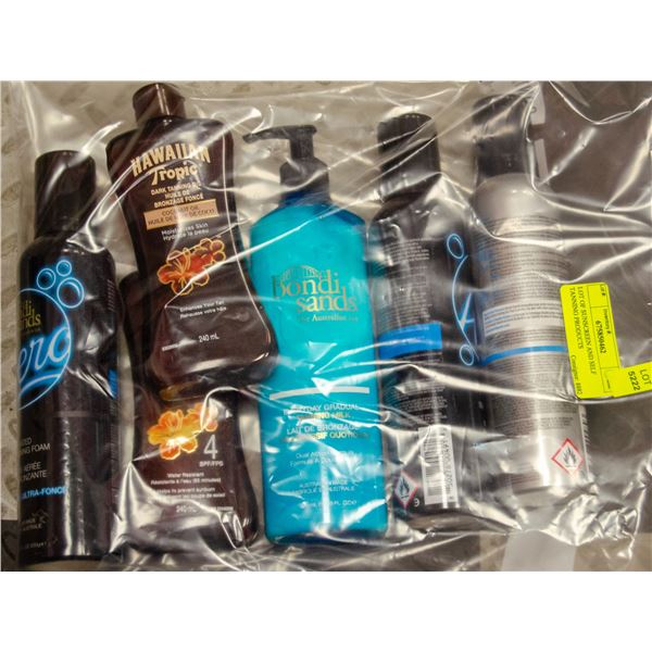 LOT OF SUNSCREEN AND SELF TANNING PRODUCTS