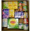 Image 1 : FLAT LOT OF BRAND NAME TEA  PRODUCTS