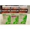 Image 1 : LOT OF 3 EXTRA STRENGTH BENYLIN MUCUS & PHLEGM