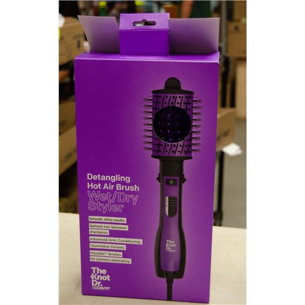 THE KNOT DR. DETANGLING HOT AIR BRUSH WET/DRY
