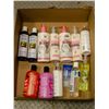 Image 1 : FLAT OF ASSORTED LOTIONS & GELS