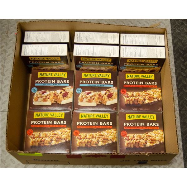 FLAT LOT OF NATURE VALLEY GRANOLA BARS