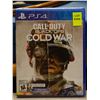 Image 1 : NEW CALL OF DUTY BLACK OPS COLD WAR PS4