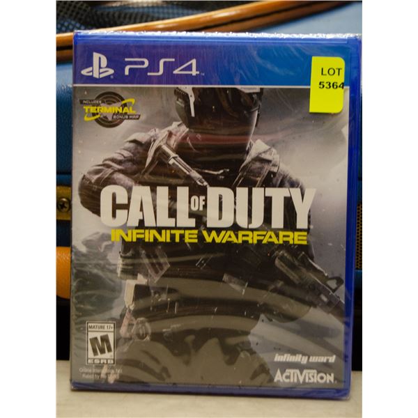 NEW CALL OF DUTY INFINITE WARFARE FOR PS4
