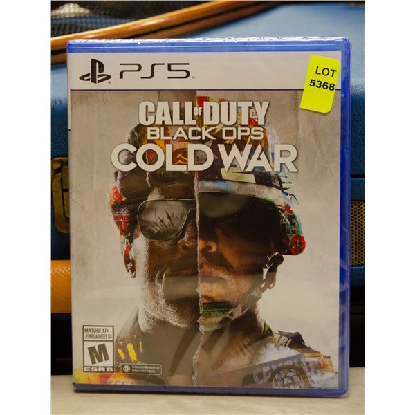 NEW CALL OF DUTY BLACK OPS COLD WAR FOR PS5