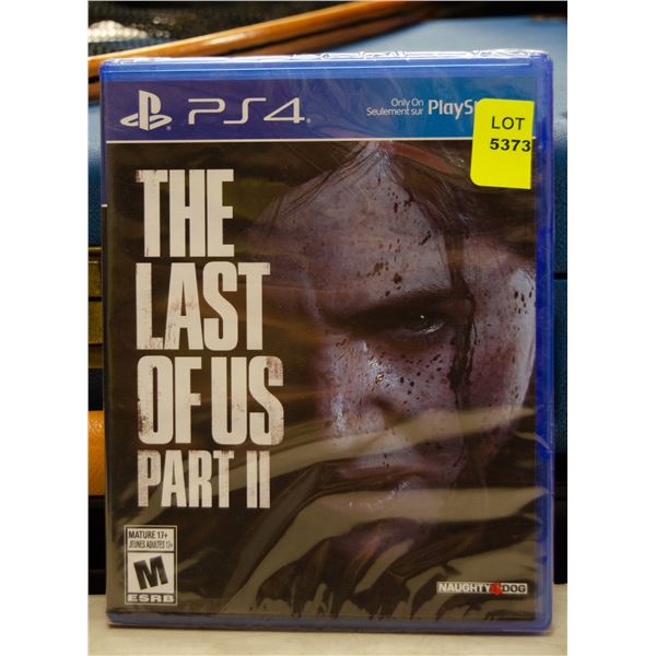 NEW THE LAST OF US PART 2 FOR PS4
