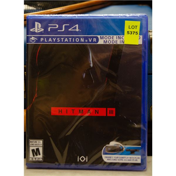 NEW HITMAN 3 FOR PS4